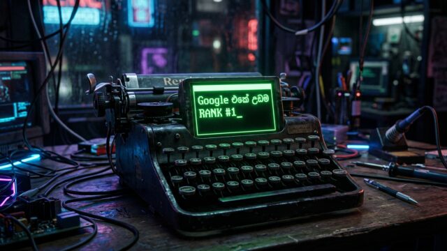 Google එකේ උඩම Rank වෙන්න Blog Posts ලියමු