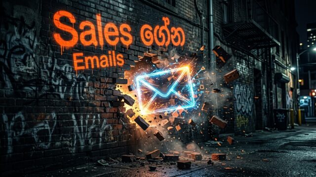 බොරු නැතුව හරියටම Sales ගේන Emails හදමු